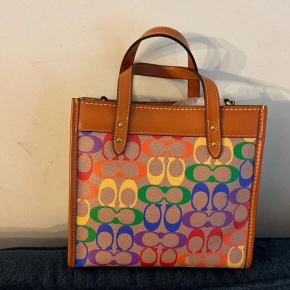 Coach Multicolor Signature Tote - Picture 2 of 5